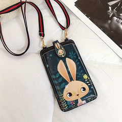 Printed Crossbody Bag Mini Mobile Phone Purse