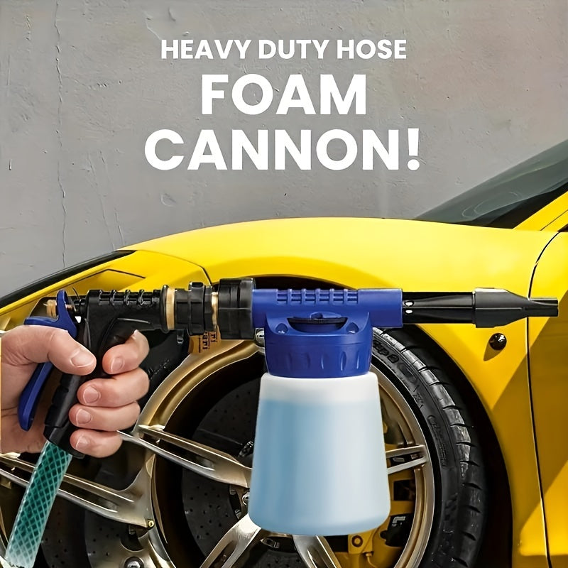 Adjustable Range Car Wash Gun Foam Jet Nozzle Gun For Cars Trucks Boats