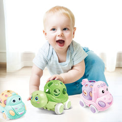 Baby Car Toys Toddler Rattle & Roll Toy Vehicles For Infant
