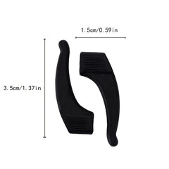 3 Pairs Silicone Eyeglass Temple Tip Holder