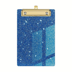 Glitter Acrylic Clipboard for Office School Use