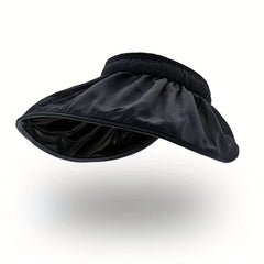 Sunscreen Shell Visor Hat Wide Brim UV Protection Headband Sun Hat For Women