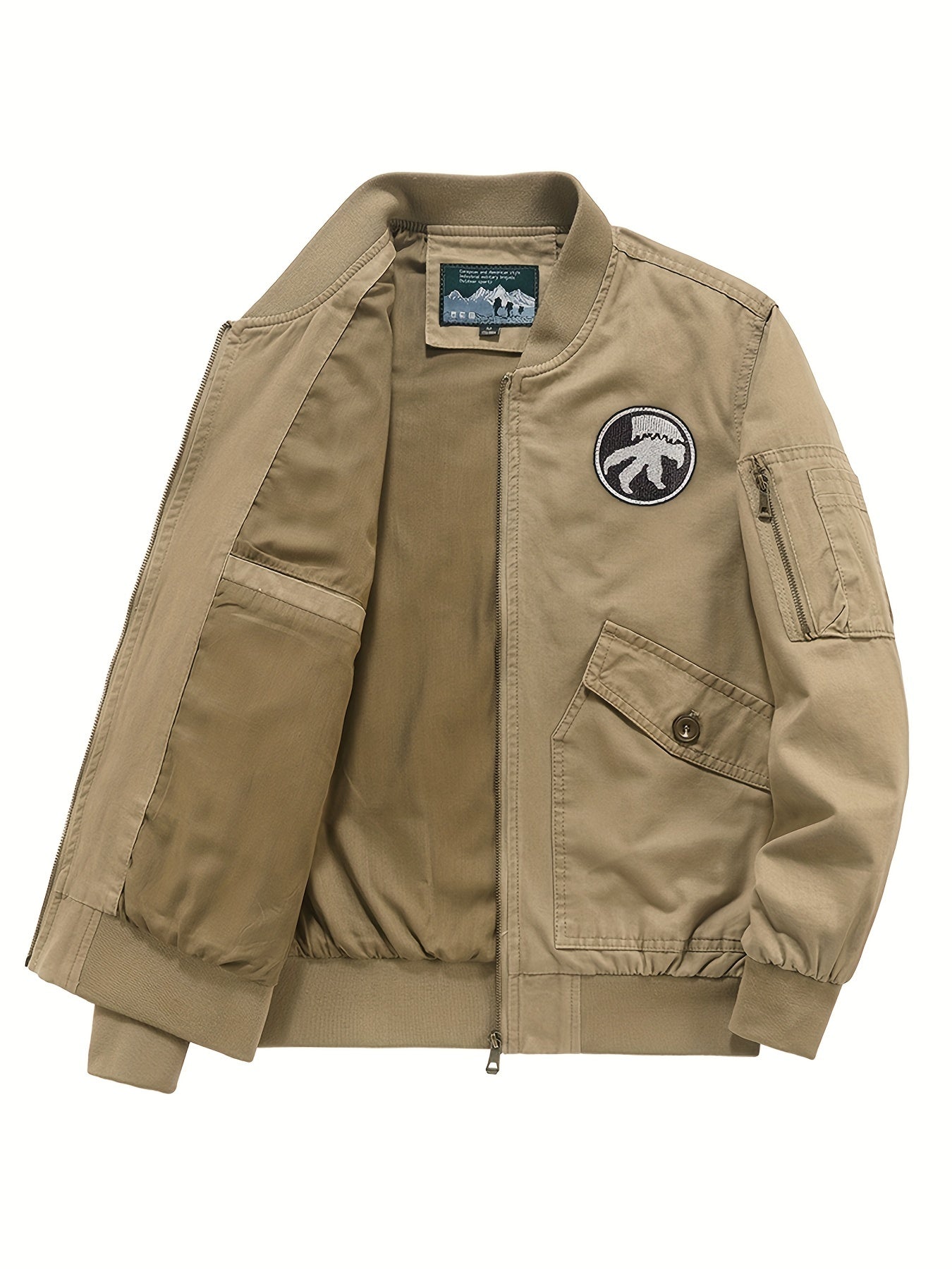 Men's Soft Shell Waterproof Jacket for Outdoor Activities