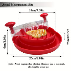 Chicken Shredder Dishwasher Safe Meat Shredder Tool for Pulled Pork Beef & Chick