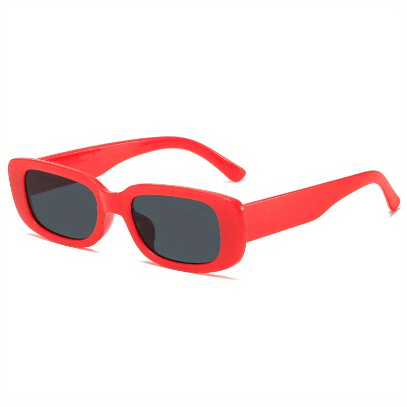 Vintage Rectangle Small Frame Sunglasses for Women