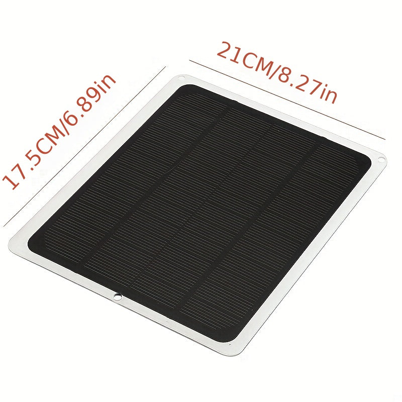 20W Outdoor Solar Panel Car Solar Panel for Fan Mobile Phones Solar Power