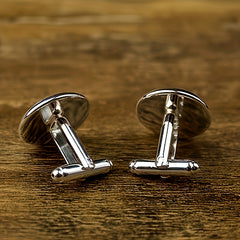 Antique Anatomy Skull Cufflinks Gothic Skeleton Jewelry