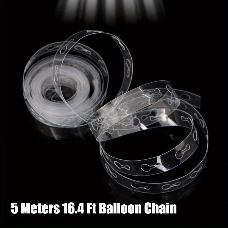 5m 16.4ft Balloon Chain Party Latex Balloon DIY Accessories