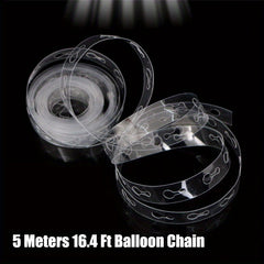 5m 16.4ft Balloon Chain Party Latex Balloon DIY Accessories