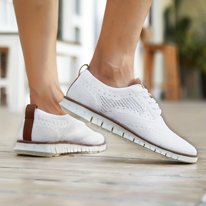 Men's Lightweight Mesh Casual Oxford Shoes