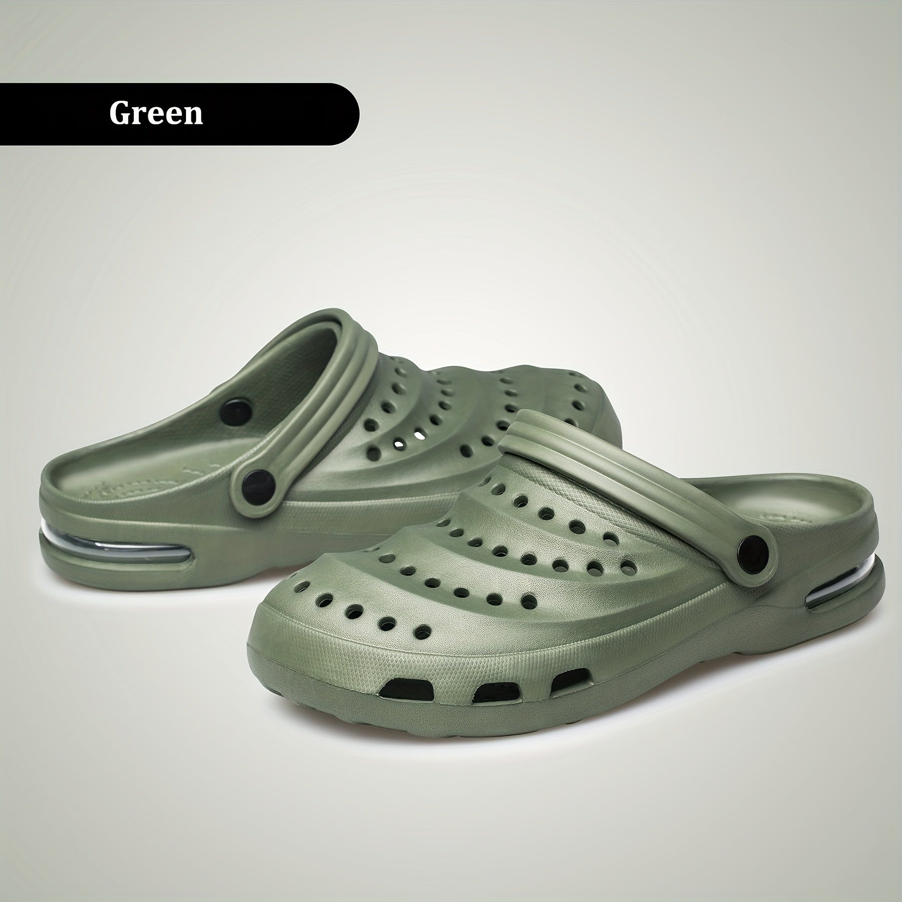 Women's Air Cushion Clogs Hollow Out Adjustable Strap Sandals