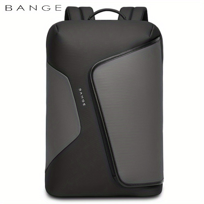 BANGE Business Backpack w/ USB Charging Port Water Resistant