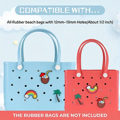 Travel Beach Bag Buckle Cartoon DIY Decorations For Travel Bags