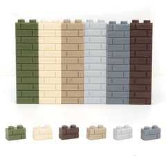 50pcs Ancient Wall Brick Building Block Toy Gift