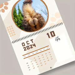 Cat & Dog Butt Calendar 2023 Monthly Wall Planner