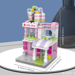 Mini Street View Building Blocks Set