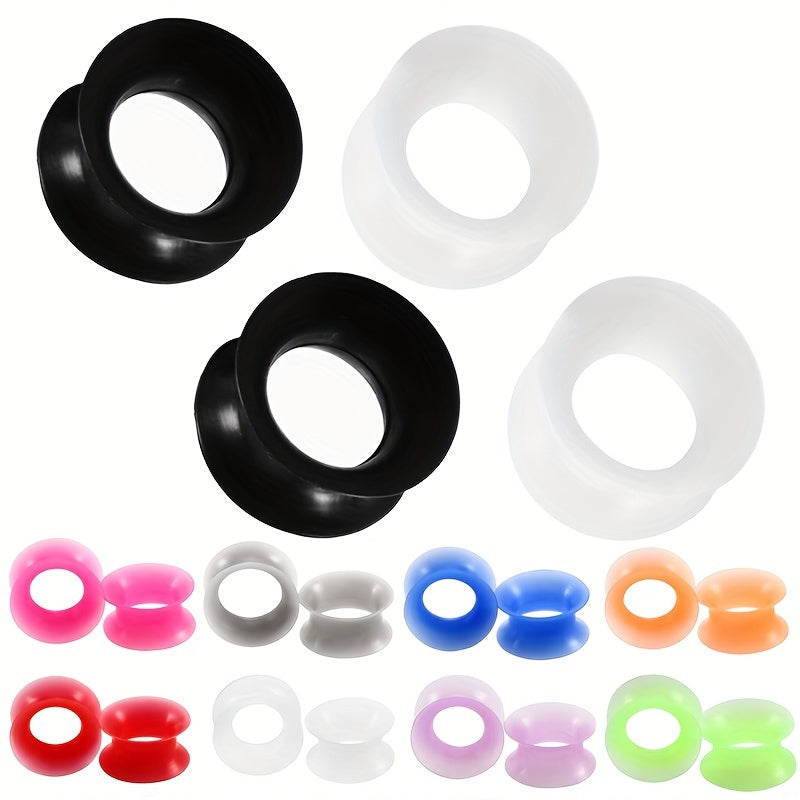 Silicone Ear Expanders Unisex, 1 Pair