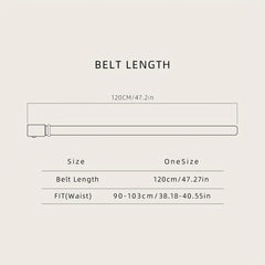 Double sided Cowhide Automatic Belt for Business Casual
