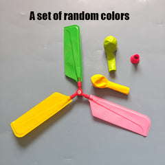 DIY Balloon Helicopter Toy Set for Kids