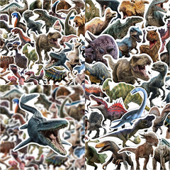 50pcs Dinosaur Series Phone Case Graffiti Stickers Waterproof DIY Stickers