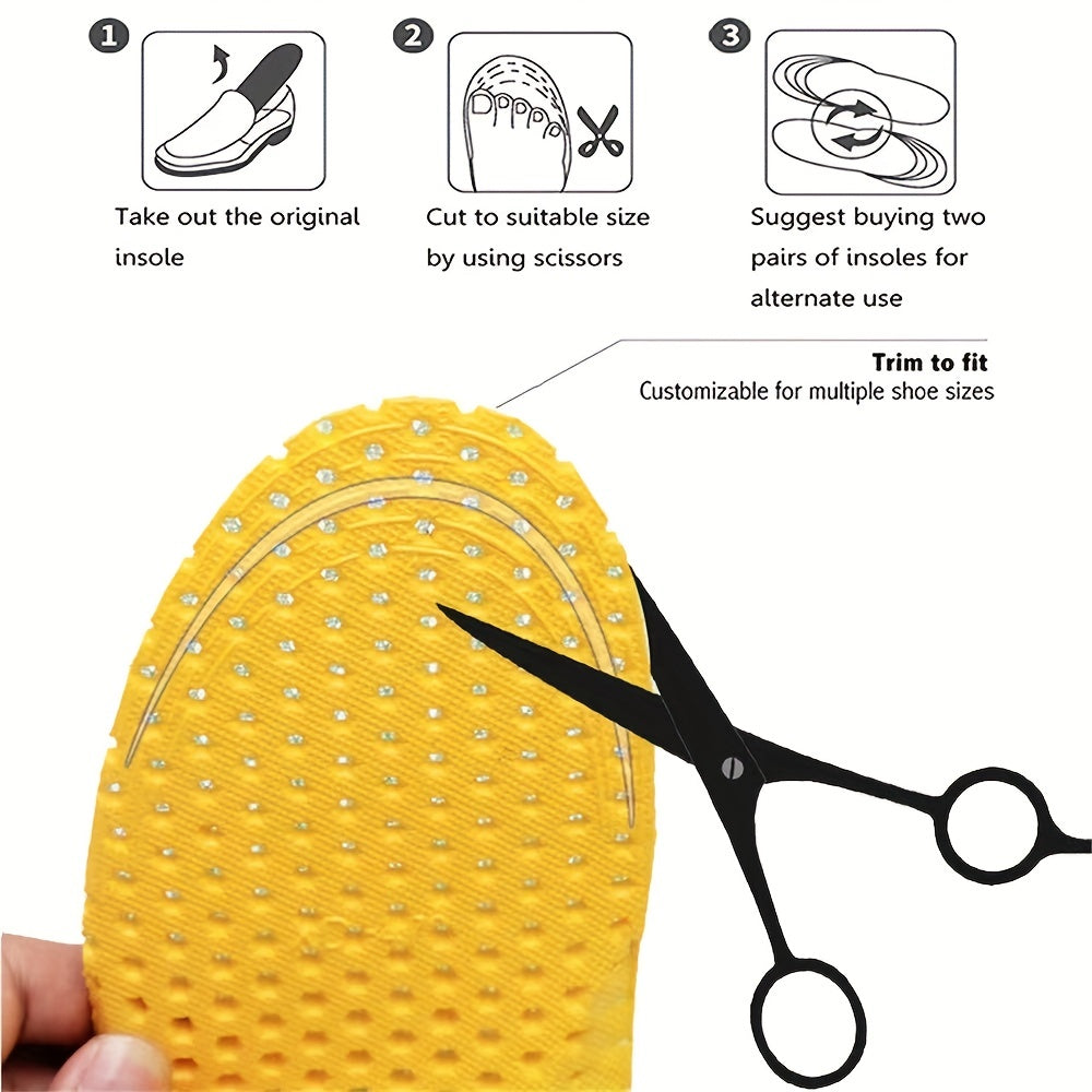 Breathable Insoles for Sports Shoes - Keep Feet Comfortable