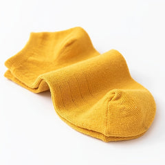 10 Pairs Textured Short Socks Striped Comfy Soft Ankle Stockings