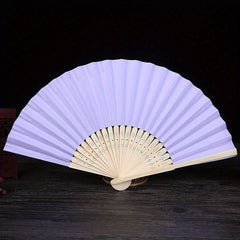 Bamboo Folding Fans for Wedding Party Decor