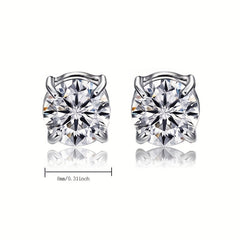 Men's Magnetic No Piercing Zircon Earrings