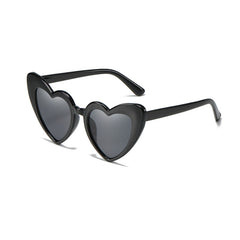 Heart Sunglasses For Women Cat Eye Glasses UV400 Colorful Frame Tined Lens