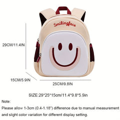 Kids 3D Cartoon Backpack Smiling Breathable Backpack