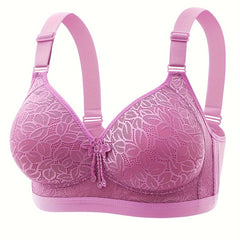 Lace Wireless Push Up Bra