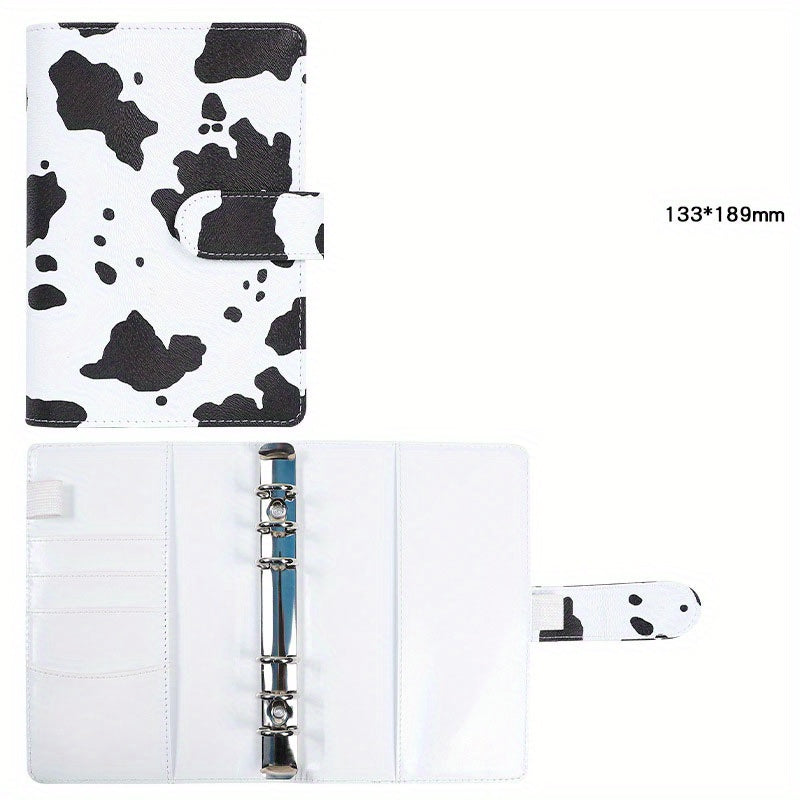 Stylish A6 Leopard Budget Binder Planner