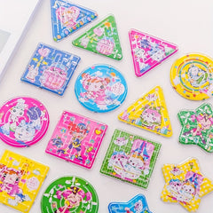 25pcs Random Cartoon Maze Toys Children Educational Toys