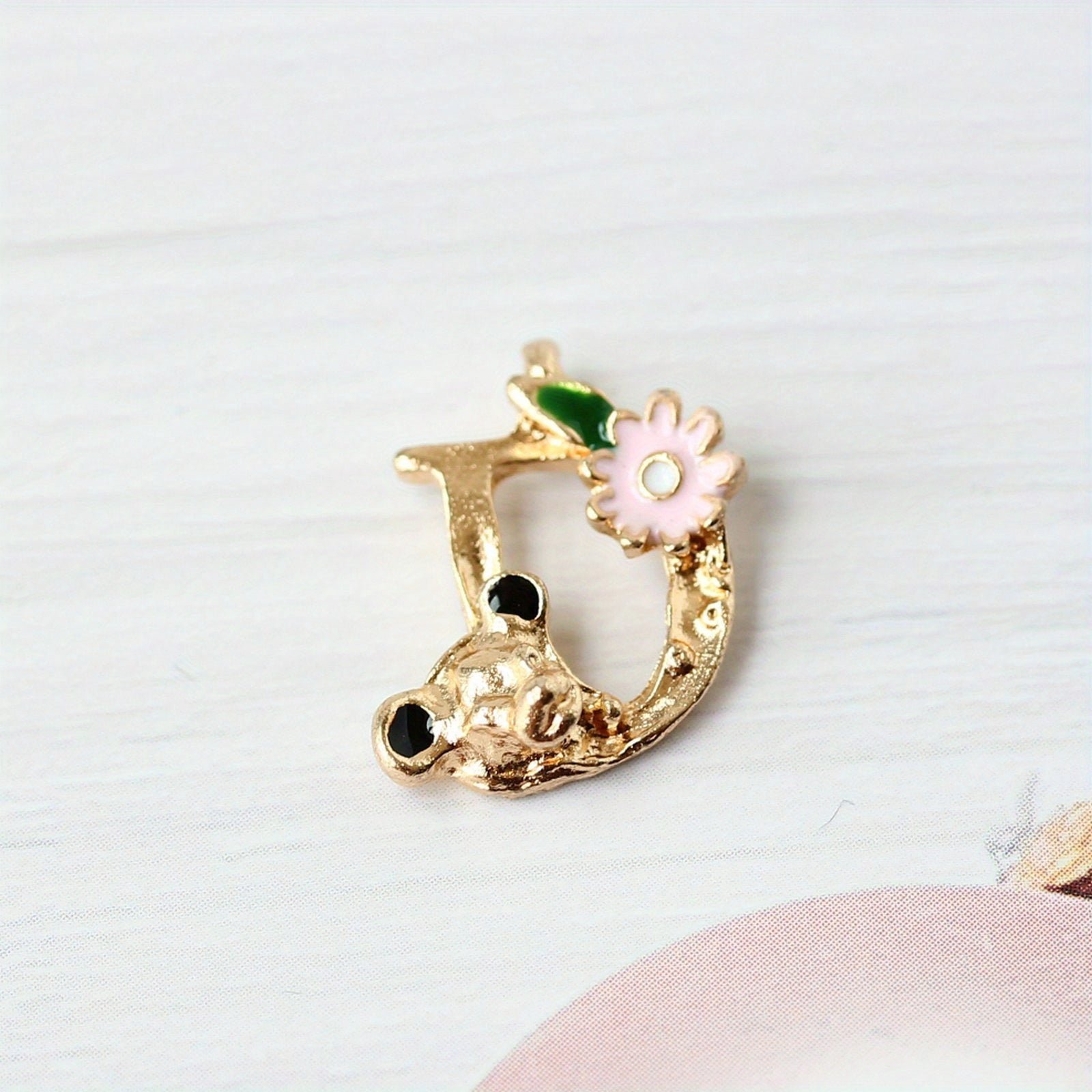 DIY Initial Letter Charms Jewelry Making Kit