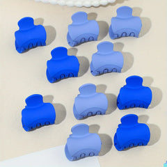 10pcs Small Hair Claw Non Slip Shark Claw Simple Style Hair Accessories