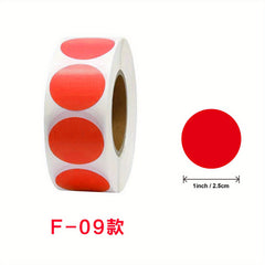160pcs Color Round Labels for Storage Classification and Gift Packaging