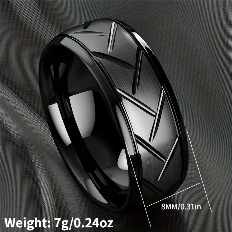 Men's Titanium Steel Ring Gift