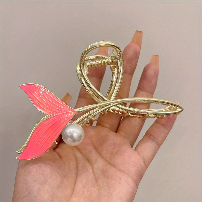 Geometric Hair Claw Large Clip Girl Hair Accessory