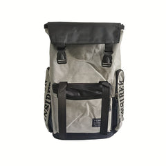 Large Capacity Double Shoulder Backpack with Flap