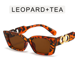 Vintage Oversized Cat Eye Sunglasses Women Sun Protection Lenses