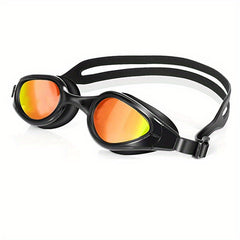 Unisex Swimming Goggles Adult Soft Silicone Non Leaking Anti Fog UV Protection