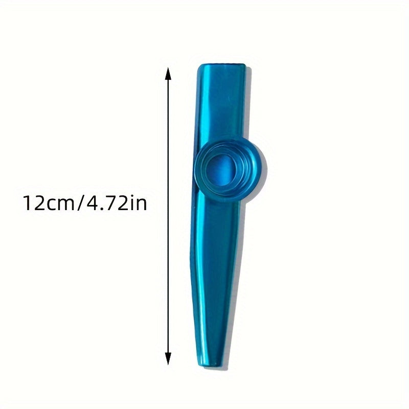 3pcs Metal Kazoo Set for Halloween Christmas Orff Percussion Instruments