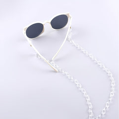 Kids Round Sunglasses with Chain & Case
