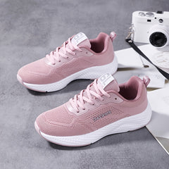 Women's Letter Graphic Running Shoes Outdoor Mesh Sneakers