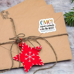60pcs Thank You Stickers Customers Favorite Business Packaging Mail Envelopes
