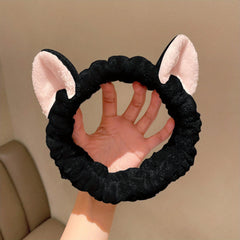 Cat Ear Hair Band Ladies Hair Band Plush Face Hair Accessories