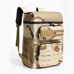 22L Camo Backpack w/ Cooler, Outdoor Gear for Camping, Fishing, Picnics