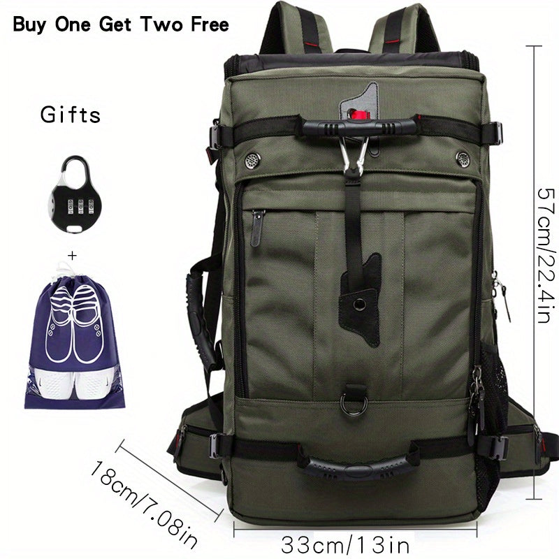 Large Capacity Outdoor Travel Backpack Hiking Bag