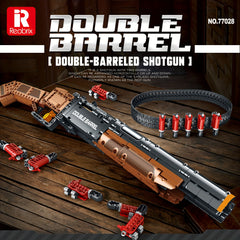 Reobrix 1006pcs Dual Barrel Shotgun Building Set