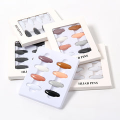 Colorful Safety Pins Scarf Brooch Pin Scarf Accessories Clothing